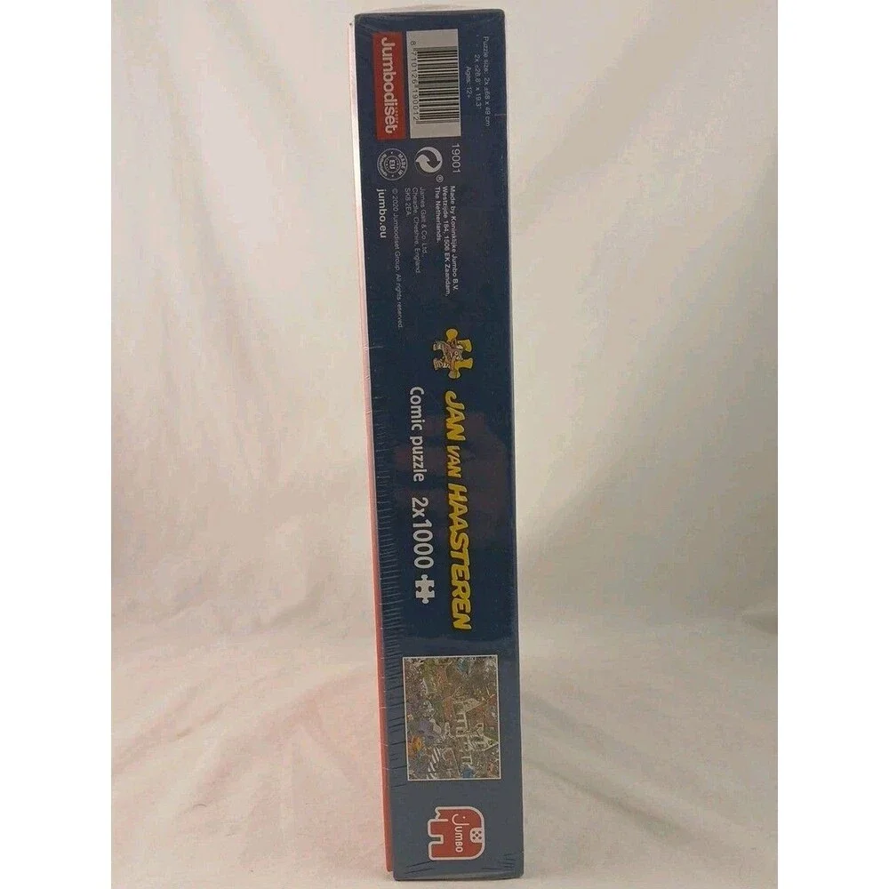 Jan Van Haasteren x2 1000 Piece  Jigsaw Puzzles-Safari & The Storm-NEW/SEALED!